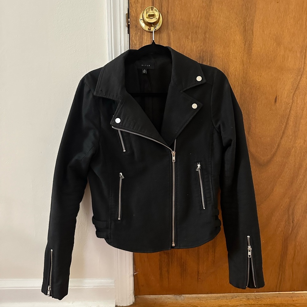 DSTLD Cotton moto jacket